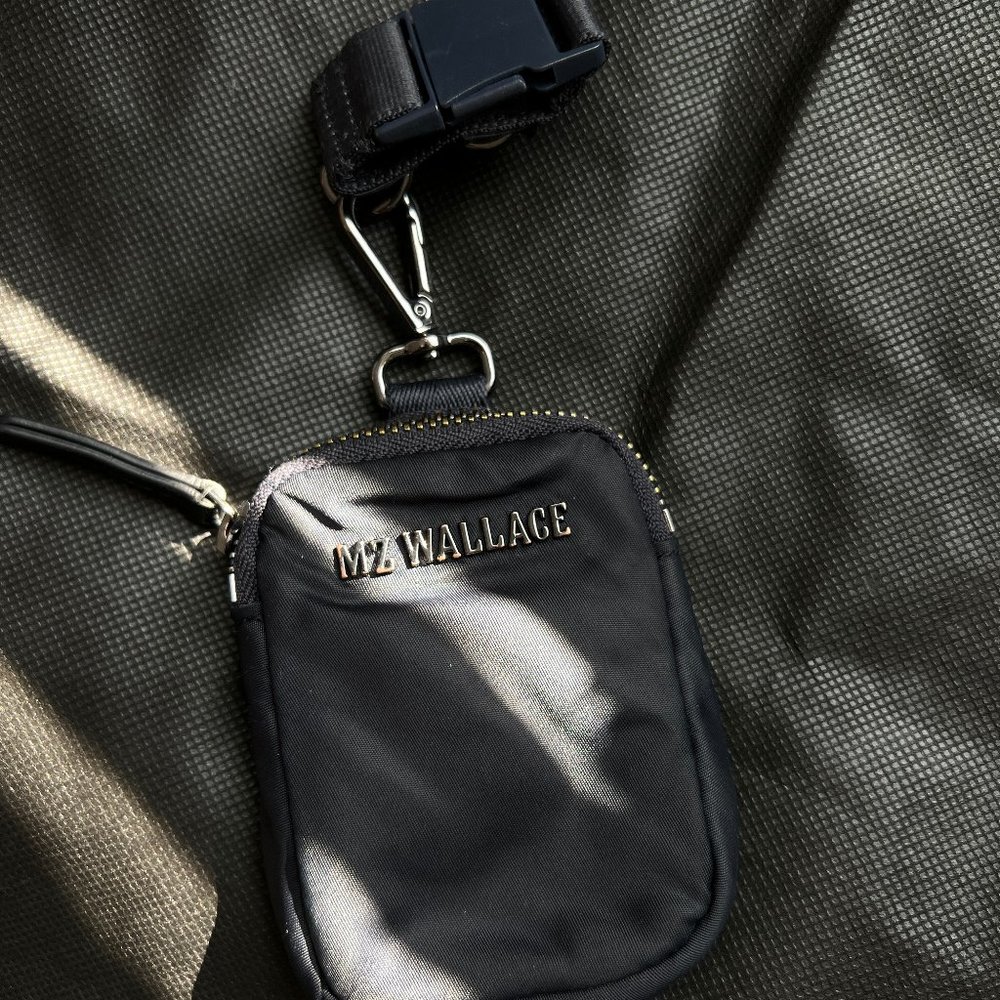 MZ Wallace Bowery Link Pouch + tech clip